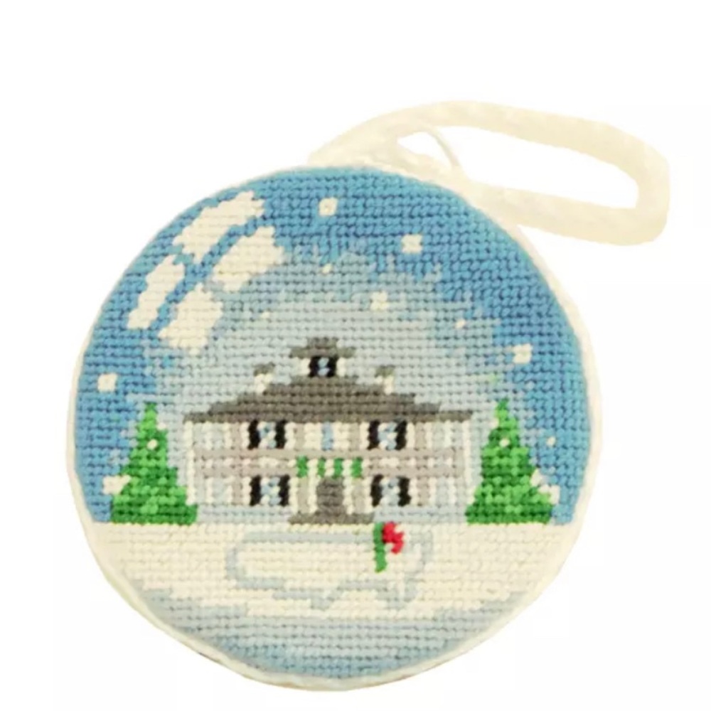 Masters by Smathers & Branson Holiday Tartan Ornament Augusta Christmas clubhou